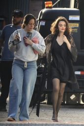 Selena Gomez & Benny Blanco on Set in LA - 02.22.2025