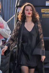 Selena Gomez & Benny Blanco on Set in LA - 02.22.2025