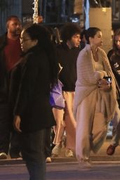 Selena Gomez & Benny Blanco on Set in LA - 02.22.2025