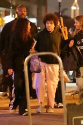 Selena Gomez & Benny Blanco on Set in LA - 02.22.2025