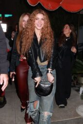 Shakira Celebrates at The Bird Streets Club in West Hollywood 02 02 2025