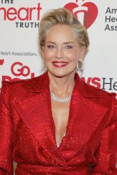 Sharon Stone Stuns at 2025 Red Dress Collection