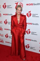 Sharon Stone Stuns at 2025 Red Dress Collection