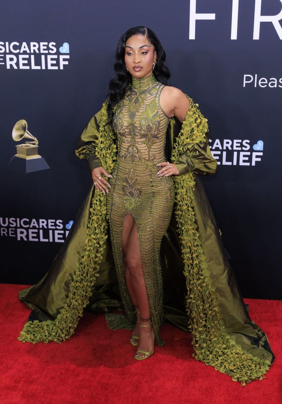 Shenseea Stuns at 67th Grammy Awards in Los Angeles