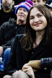 Sydney Sweeney and Maude Apatow at Rangers vs Golden Knights - 02 02 2025