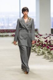 Taylor Hill Shines at Carolina Herrera Fall RTW 2025 Fashion Show