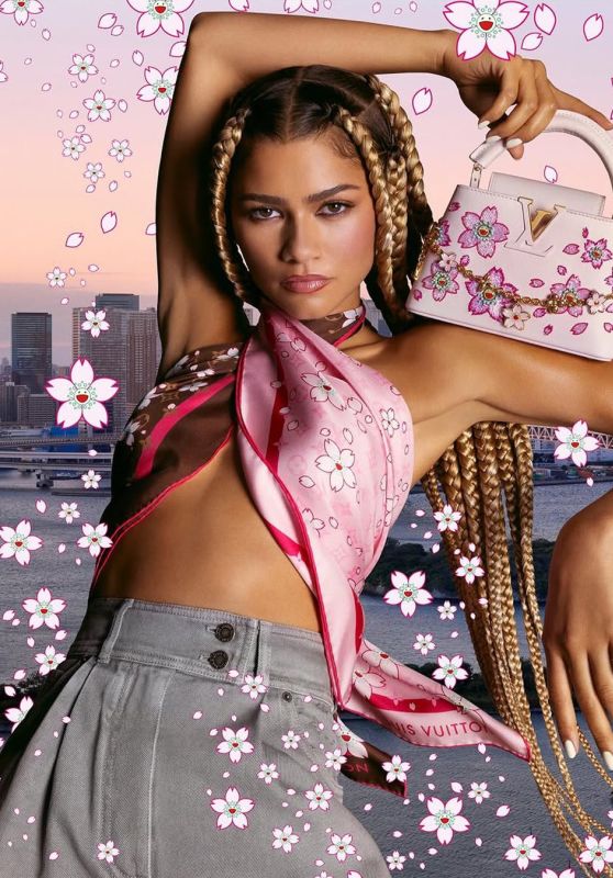 Zendaya Stars in Louis Vuitton x Takashi Murakami Drop 2 Collaboration 2025