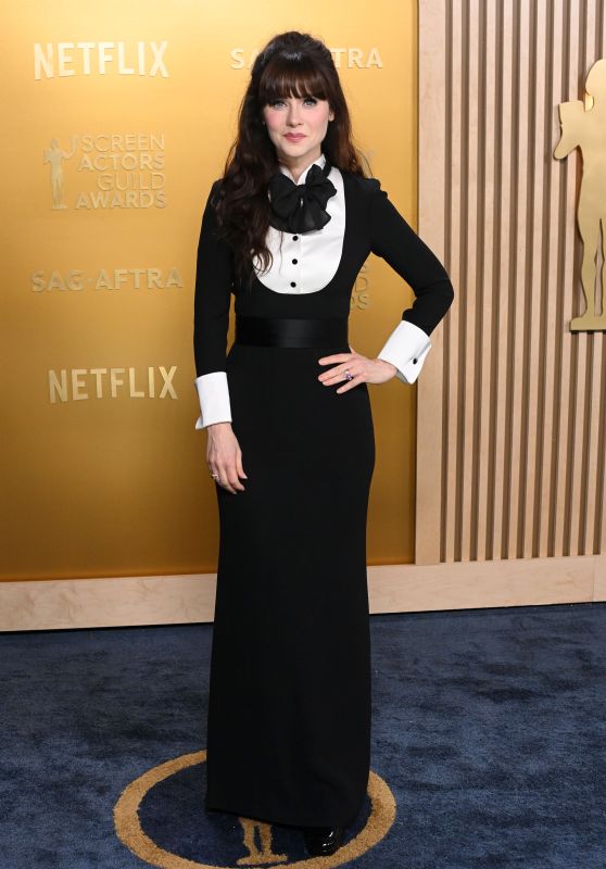 Zooey Deschanel at SAG Awards 2025