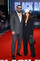 Adria Arjona and Jason Momoa at "Black Bag" Screening - 03.11.2025