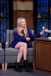 Amanda Seyfried Wows on Seth Meyers in Chic Style - 03.10.2025