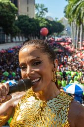 Anitta Leads Megabloco in Centro, Brazil - 03.08.2025