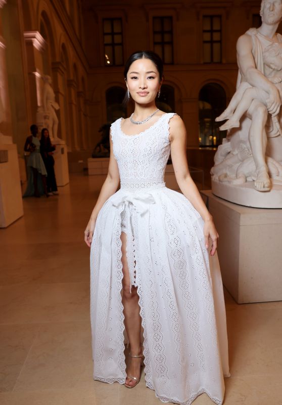 Anna Sawai’s Dior Couture Look Steals the Show at Louvre Grand Fashion Dinner