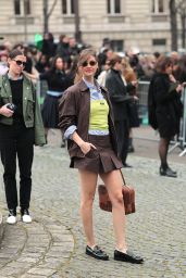 Barbara Palvin Rocks Miu Miu 2025 Paris Show