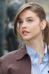 Barbara Palvin Rocks Miu Miu 2025 Paris Show