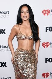 Becky G’s Gilded Glamour at the 2025 iHeartRadio Music Awards