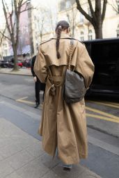 Bella Hadid Rocks Vintage Westwood in Paris
