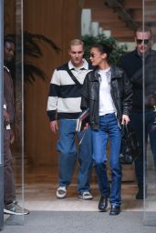 Bella Hadid’s Paris Fashion Week Style: Denim, Leather, and Luxury