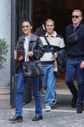 Bella Hadid’s Paris Fashion Week Style: Denim, Leather, and Luxury