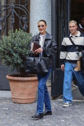 Bella Hadid’s Paris Fashion Week Style: Denim, Leather, and Luxury