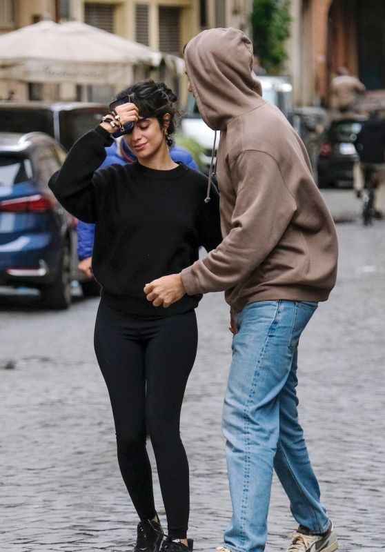 Camila Cabello and Henry Chalhoub in Rome - 03.14.2025