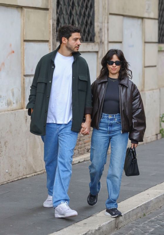 Camila Cabello Lunches at Bolognese Restaurant in Rome - 03.14.2025