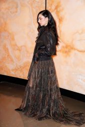 Charli XCX Brings Brat Energy to Saint Laurent Show