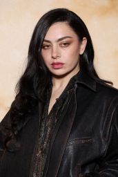 Charli XCX Brings Brat Energy to Saint Laurent Show