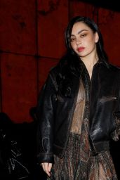 Charli XCX Brings Brat Energy to Saint Laurent Show