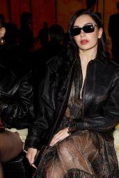 Charli XCX Brings Brat Energy to Saint Laurent Show