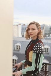 Chloe Moretz Rocks Louis Vuitton at Paris Fashion Week