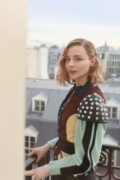 Chloe Moretz Rocks Louis Vuitton at Paris Fashion Week