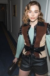 Chloe Moretz Rocks Louis Vuitton at Paris Fashion Week