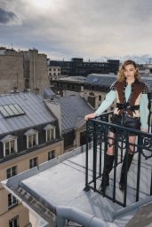 Chloe Moretz Rocks Louis Vuitton at Paris Fashion Week