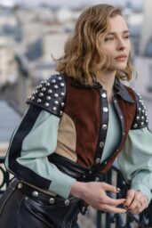 Chloe Moretz Rocks Louis Vuitton at Paris Fashion Week