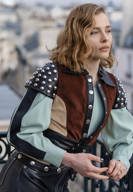 Chloe Moretz Rocks Louis Vuitton at Paris Fashion Week