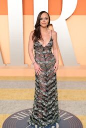 Christina Ricci Glows at 2025 Vanity Fair Oscars