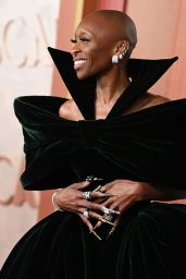 Cynthia Erivo’s Elegant Louis Vuitton Moment at the 2025 Oscars