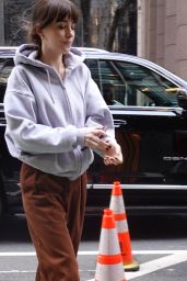 Dakota Johnson on the Set of Verity in New York - 03.13.2025