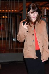 Elizabeth Olsen Spotted in Chic Camel Coat NYC 