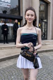 Ella Gross Attends Miu Miu F/W 