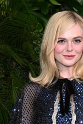 Elle Fanning’s Elegant Chanel Look at Pre-Oscars Dinner