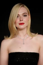 Elle Fanning’s Vanity Fair Oscar Party Look: Givenchy & Cartier Elegance