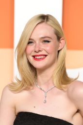 Elle Fanning’s Vanity Fair Oscar Party Look: Givenchy & Cartier Elegance