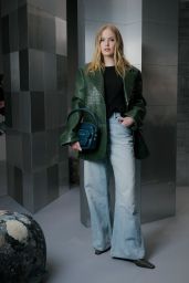 Ellie Bamber Wows at Acne Studios Paris Fashion Week 03.05.2025  