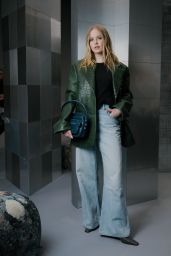 Ellie Bamber Wows at Acne Studios Paris Fashion Week 03.05.2025  