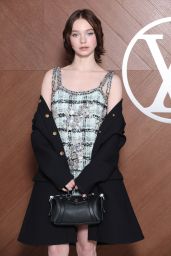 Emma Myers at Louis Vuitton: Parisian Chic