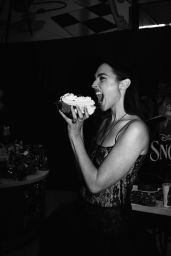 Gal Gadot Prepares for Snow White Premiere