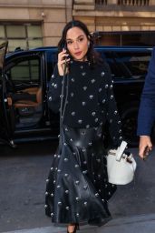 Gal Gadot Shines on Kelly & Mark, Visits Times Square - 03.10.2025