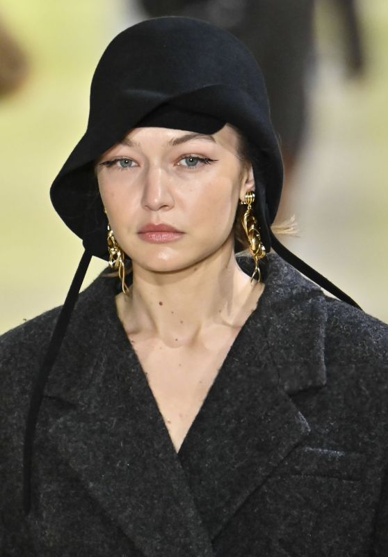 Gigi Hadid Walks Miu Miu Fall 2025 Show