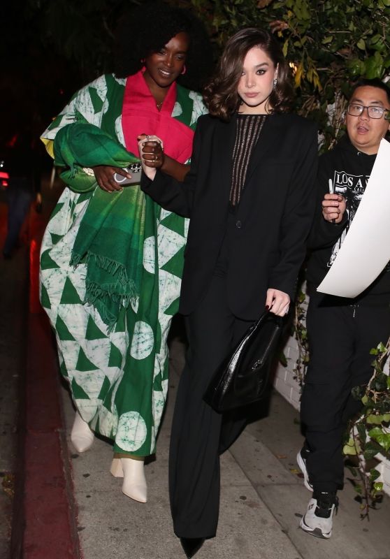 Hailee Steinfeld Leaves Chateau Marmont - 03.13.2025